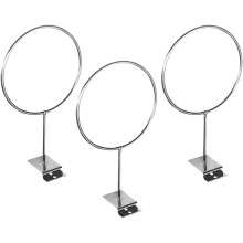 3pcs Sports Balls Holders Wall-Mounted Basketball Rack Cricket Storage Racks