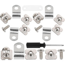 1 Set Hockeyhelm-Reparaturset, inklusive Schrauben, Clips und Befestigungsmaterial
