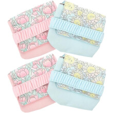 4pcs Portable Sanitary Napkin Storage Bag Multi-purpose Tampon Pouch