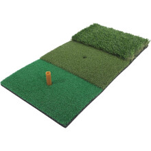 Golfová cvičná podložka, vnitřní golfová podložka na trávník, houpačka na držák odpaliště pro patování