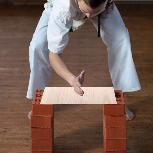 20 pezzi Tavoletta portatile in legno per karate e taekwondo. 2