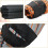 Baseball Catcher Handskar Band 4st Elastiskt Svart Polyester Handske Wrap Rem 6