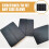Baseball Catcher Handskar Band 4st Elastiskt Svart Polyester Handske Wrap Rem 8
