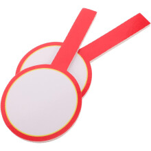 2pcs Double Sided Dry Erase Scoreboards Handheld Writable Whiteboard