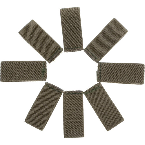 8pcs Nylon Belt Holders Elastic Loop Keepers for Backpack Wide Belt Retainers Outdoor Accessories