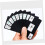 1 σετ πλαστικών PVC πόκερ και Mahjong καρτών μίνι Mahjong και φορητές κάρτες παιχνιδιού 6
