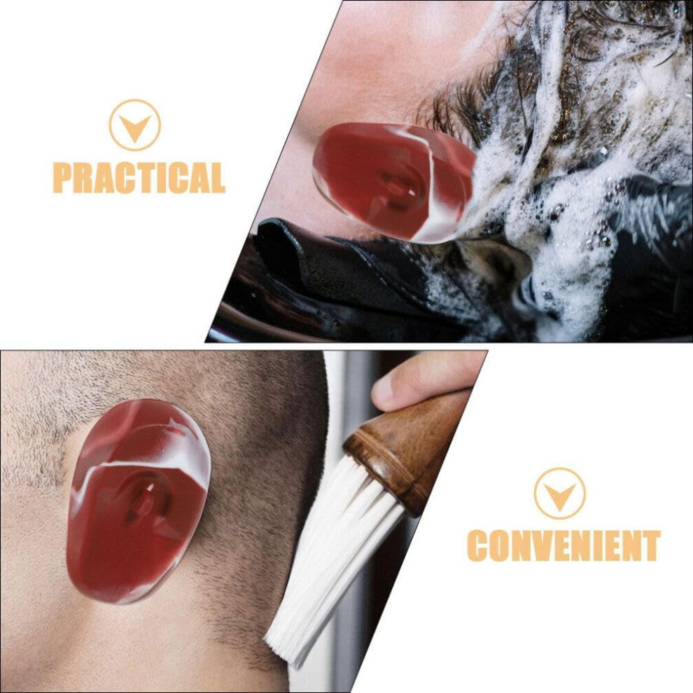 Hkhbjs 3Pairs Silicone Ear Covers For Hair Dyeing For Salon Use Essential Ear Caps To Shield Against Hair Dye And Chemicals