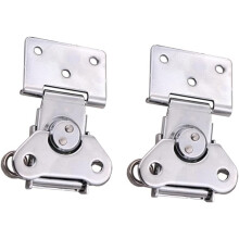 2pcs Spring Loaded Butterfly Lock Box Latches for Wooden Jewelry Box Latch Function
