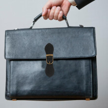 Fibbia in pelle con perno di chiusura per borse e accessori fai da te per la creazione di borse.