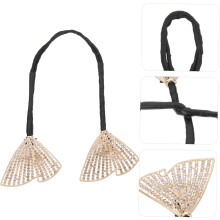 Arco chapéu cabelo pão clipe para mulheres torcido pão Maker Shaper em acessórios de cabelo elegantes para saídas casuais e festas