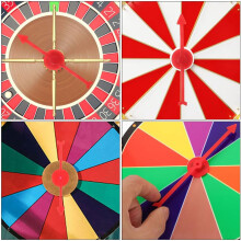 6pcs Arrow Spinners Games Magics Spinners for Activities of Classroom, Plastic Board Game Spinners