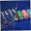 1pc Poker Chip Storage Box Stylish Chips Organizer Classified Compartments 4