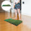 Golf Practice Mat Indoor Golf Turf Pad Swing Pad for Putting Practice Tee Holder 3
