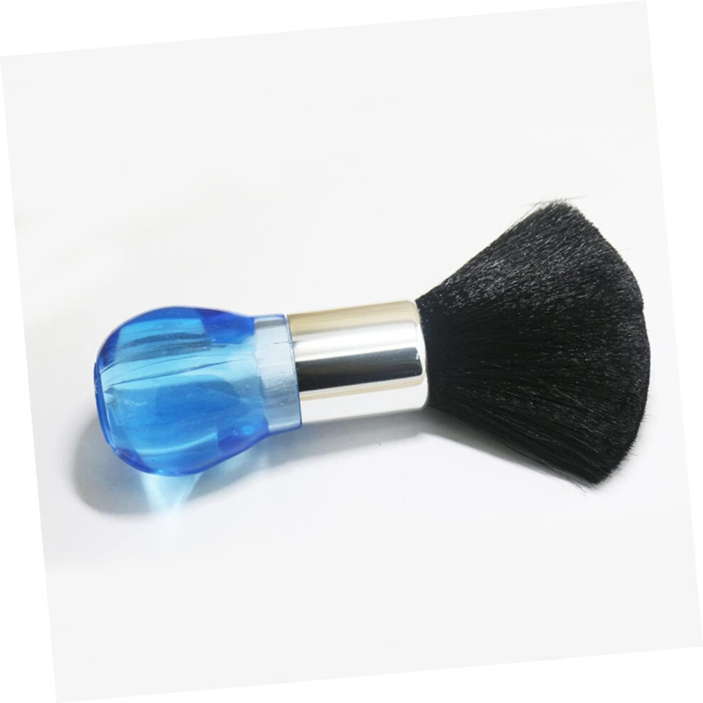 Hkhbjs Hair Brush For Salon Barber Hair Cleaning Styling Tool Crystal Handle Neck Duster Barber Brush Random Color