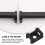120pcs Saddle Type Cable Tie Mounts Wire Holder for Organizing Cables Easy Installation 1