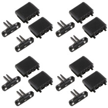 8Pcs Car Center Dash A/C Air Vent Outlet Tab Clip Repair Kit for Prado LC150 2010-2017