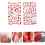 2sheets Halloween Pattern Nail Stickers Self-Adhesive Fingernail Decal 7
