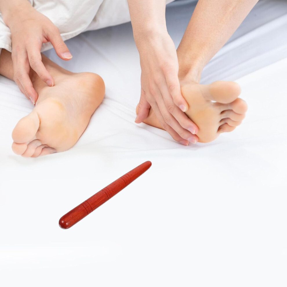 Hkhbjs 4Pcs Manual Acupressure Pen Wood Self-Massage Acupoint Care For Trigger Point Relief Massage Tools