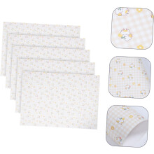 5 Sheets Bee Design Wrapping Paper Floral Packaging Paper for Diy for Flower