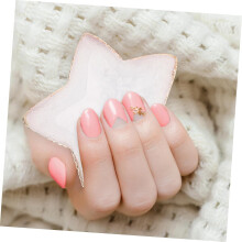 2 st nageldisplayplatta för nagelblandning hjärtformade stjärnformade displaybrädor för hemmasalongbruk manikyrverktyg