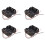 4X 8pcs Aa Cells Battery (12v) Clip Holder Box Case Black 1