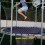 Trampoline skooppbevaringspose i nettingmateriale, multifunksjonsorganisator 5