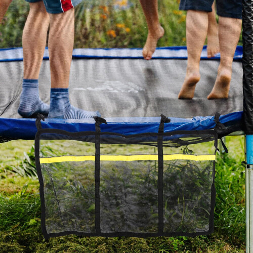 Trampoline Shoe Storage Bag Mesh Material Multi-Function Organizer 2