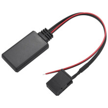 2X Car 6000Cd Wireless Adattatore di Musica Adattatore Cavo Audio Aux per Focus Mondeo