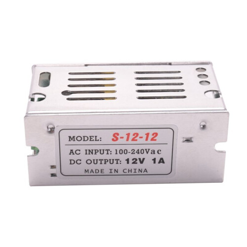 4X Voltage Transformer Power Supply AC 110/220V to  12V 1A Silver
