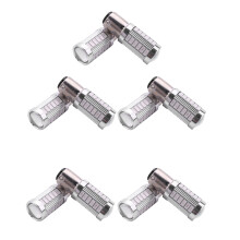 10Pcs Red 1157 P21/5W Bay15D Super Bright 33 Smd Led Auto Brake Lights Fog Lamp 21/5W Car Daytime Running Light Bulbs