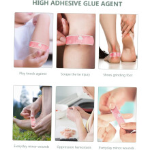 Adhesive Bandages 40pcs Waterproof High-elastic Wound Protection Strips Outdoor Portable First Aid