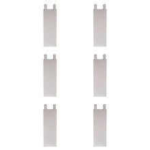6X Aluminum Alloy CPU Radiator 40x120mm Water Cooling Block Liquid Water Cooler Heat Sink for PC Laptop