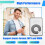 2X  Lettore MP3 Musicale con Cavo USB con Cuffie - Nero 6