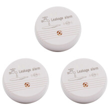 3X Water Overflow Leakage Alarm Sensor Detector 90DB Water Level Alarm Leak Flood Detection Home Security Alarm System