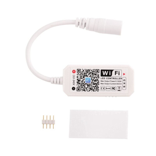 4X RGB Led Light Strip Voice Control Work with Alexa &  Home, WIFI Wireless  Controller 2