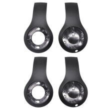 2 Pair Earphone Outer Shell Reoplacement for Studio 3.0 Studio 3 Wireless Headphones Repair Parts Black