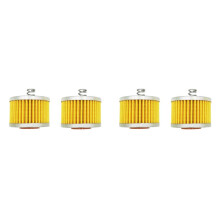 4Pcs Engine Oil Filter 1570120,DD121181, 21C-E3440-00 for METEOR 350 /CLASSIC 350/HUNTER 350/BULLET 350CC