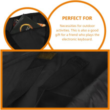 Portable Electronic Keyboard Storage Case 76-key with Wear-resistant Oxford Cloth Material