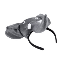 3X Coiffe D'Arceau de Cheveux de la Tete D'Elephant de 3D pour Enfants pour Halloween