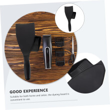 Hair Dye Paddle Highlighting Board Hair Coloring Tool in Black Abs Material and Easy to Use Suitable