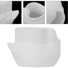 Molde de silicone de pato Molde de fundição de resina epóxi reutilizável para portavelas em forma de pato