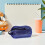 Travel Drawstring Storage Bag Navy Blue Nylon Clothes Organizer Pouch for Down Jackets 7