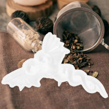 Molde de silicone em forma de dragão DIY molde de resina par branco decorativo para arte artesanal e fornecimentos de escultura