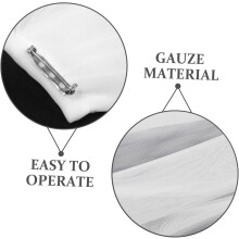 Delicate Detachable Gauze Sleeve for Women Wedding Party Dress Stylish Arm Accessory