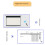 AC220 Wireless Remote and Receiving Controller for Electric Projector Screen Motorized Pantalla Projector 3