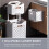 Rolling Laundry Hamper Folding Laundry Basket Double Layer Plastic with Brake Large Capacity 1