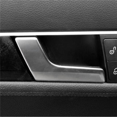 4x 2047201171 Matte Inside Interior Door Handle Set L+R for  C GLK Class W204 X204 2