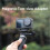 5X TELESIN Magnetic Two Claw Adapter Action Camera Accessories for  OSMO Action 3 Adapter 3
