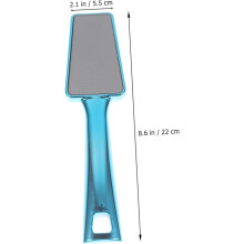 Lima per piedi con impugnatura ergonomica, strumento per pedicure, rimozione calli, esfoliante per piedi.