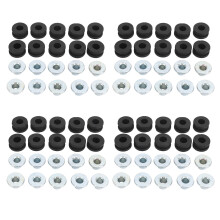 40pcs Motorcycle Rubber Grommets For For For For Fairings